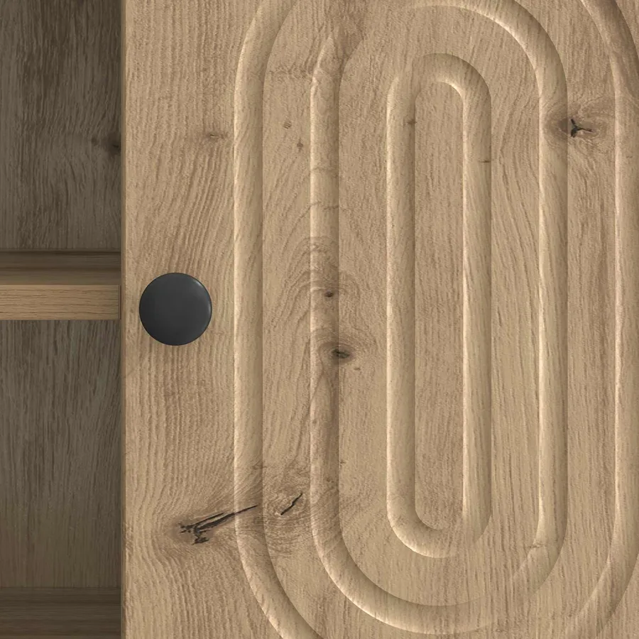 Meuble TV 150 x 31 x 50 cm Chêne artisanal Bois d'ingénierie - 10