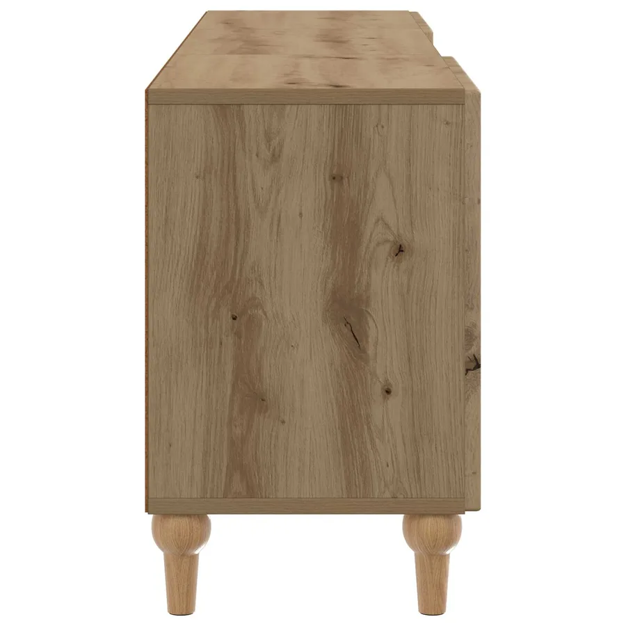 Meuble TV 150 x 31 x 50 cm Chêne artisanal Bois d'ingénierie - 7