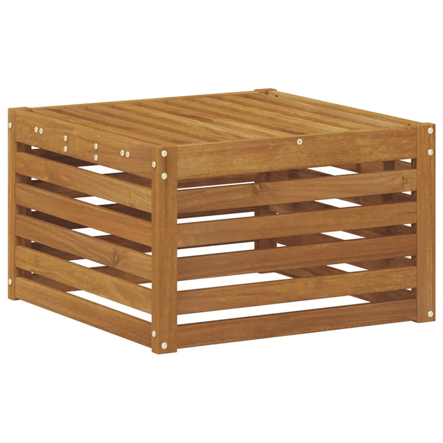 Ensemble de canapés d'extérieur 9 pcs Naturel - 7