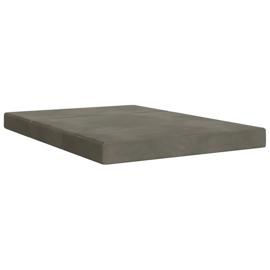 Canapé-lit pliable 140 x 67 x 45 cm Gris clair - 3
