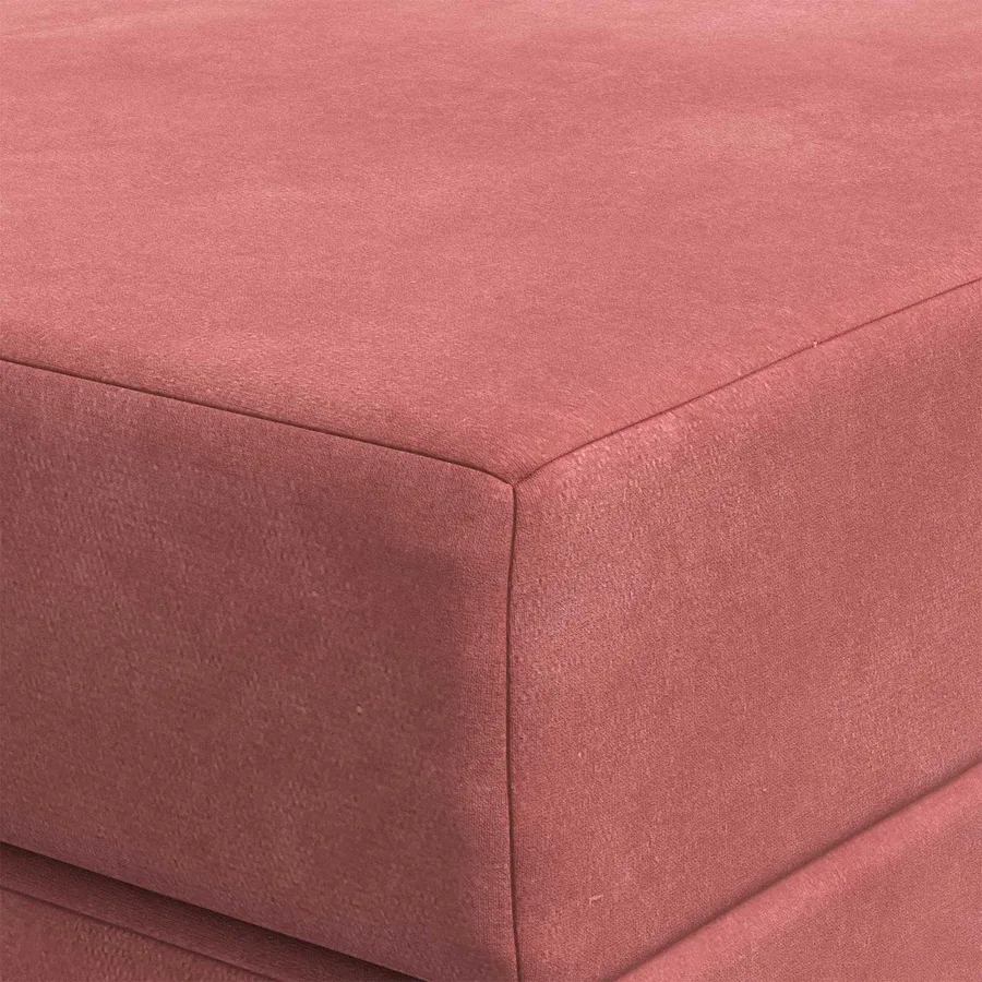 Canapé-lit pliable 100 x 67 x 45 cm Rose - 6