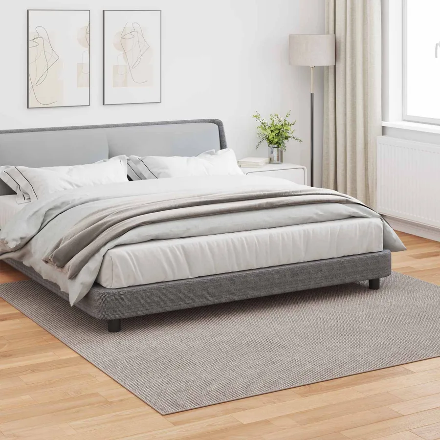 Tapis de surface Carré LUGO Taupe 240 x 240 cm Polyester - 3
