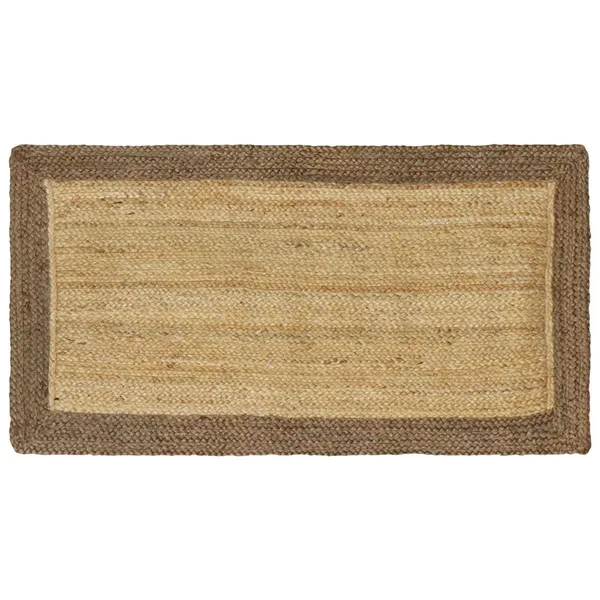 Tapis de surface Gris 60 x 110 cm Jute