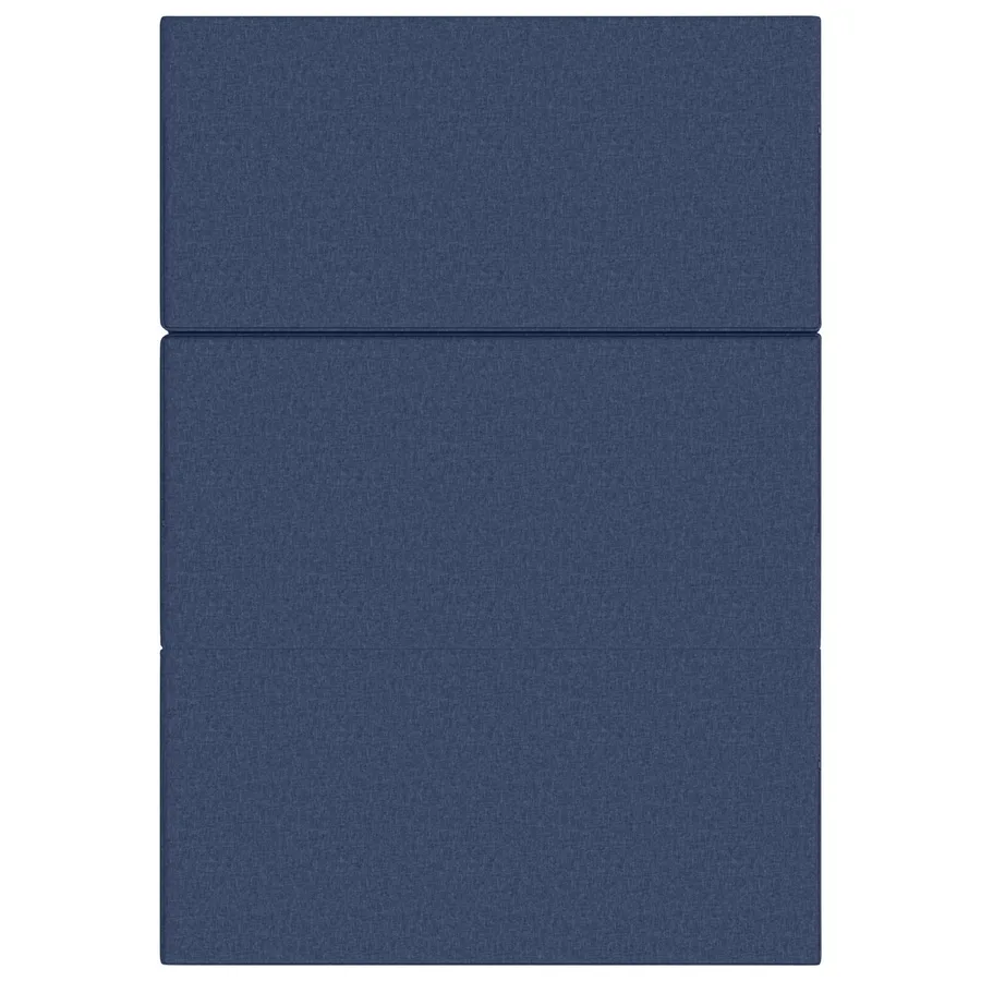 Canapé-lit pliable 140 x 67 x 45 cm Bleu - 5