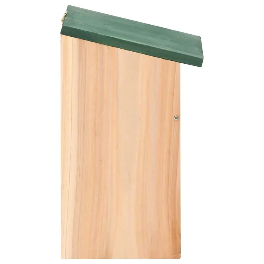 Nichoirs 10 pcs Bois de sapin massif 12x12x22 cm - 5