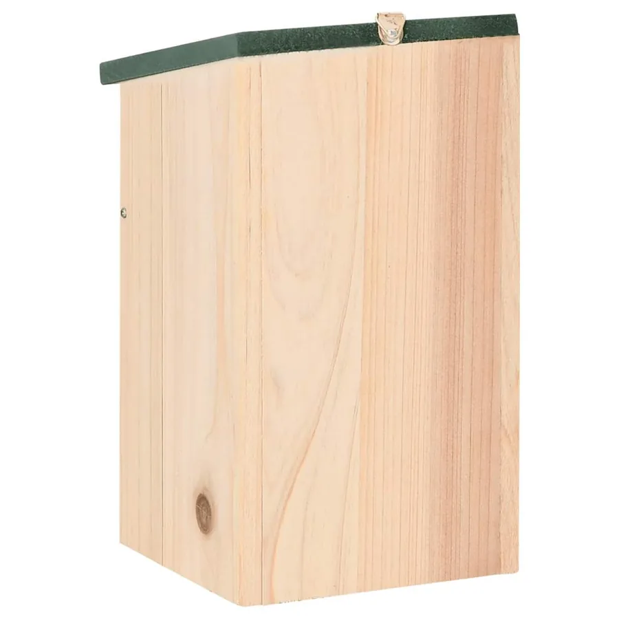 Nichoirs 10 pcs Bois de sapin massif 12x12x22 cm - 6
