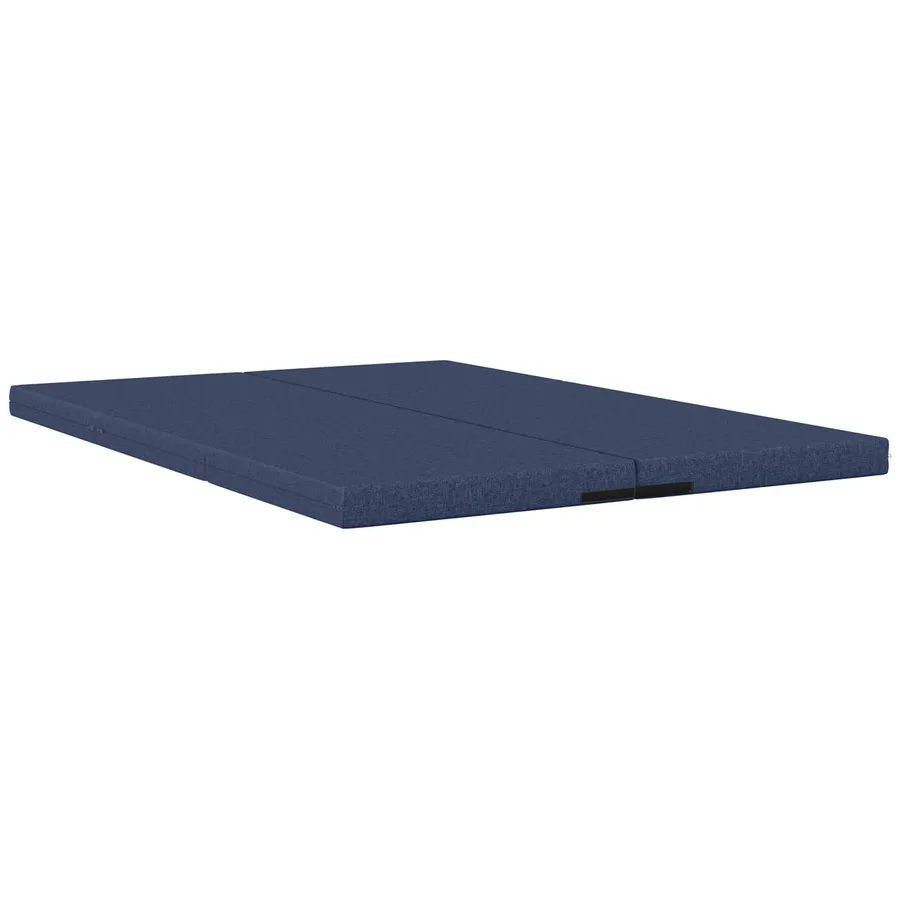 Canapé-lit pliable 140 x 67 x 45 cm Bleu - 3