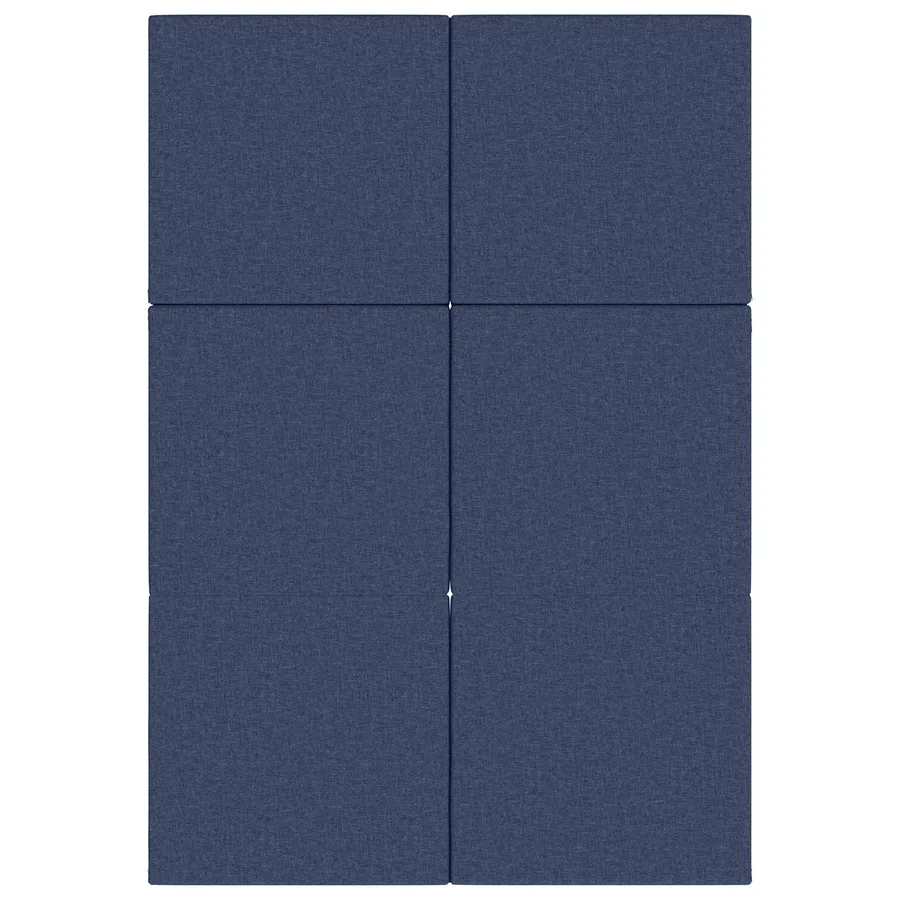 Canapé-lit pliable 140 x 67 x 45 cm Bleu - 6