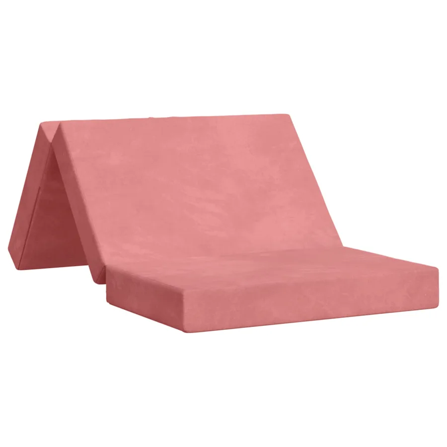 Canapé-lit pliable 80 x 67 x 45 cm Rose - 2