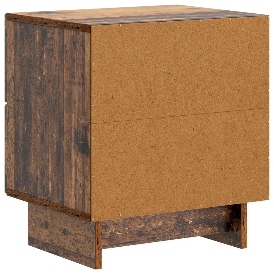 Cabinet de chevet 2 pcs Bois ancien 43 x 34,5 x 47,5 cm - 9