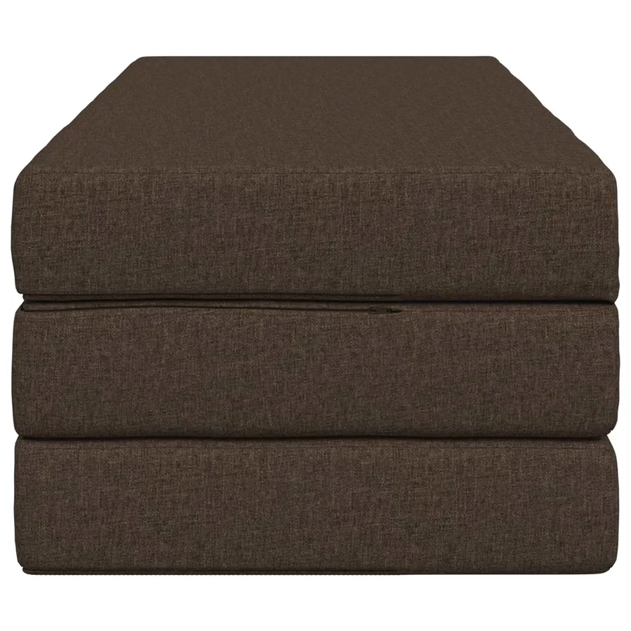 Canapé-lit pliable 120 x 67 x 45 cm Taupe - 4