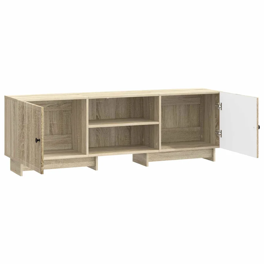 Meuble TV Chêne Sonoma 150 x 31 x 50 cm Bois d’ingénierie - 5