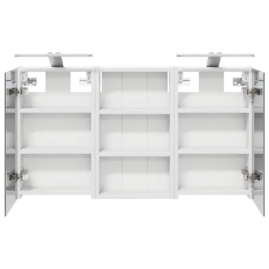 Ensemble de Meubles de Salle de Bain 3 pcs 90 x 10,5 x 50 cm - 7