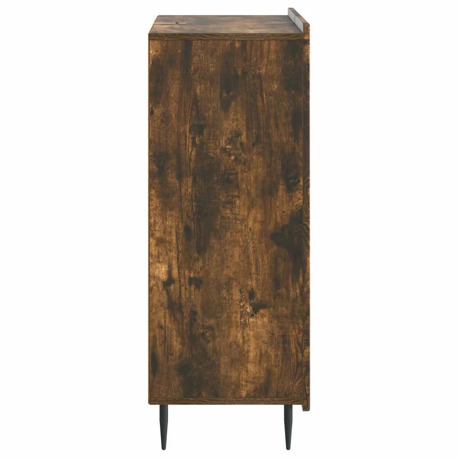 Buffet Chêne fumé 66 x 34,5 x 91,5 cm Bois d'ingénierie - 7