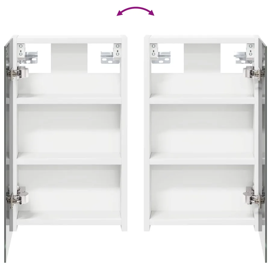 Ensemble de Meubles de Salle de Bain 3 pcs 90 x 10,5 x 50 cm - 11