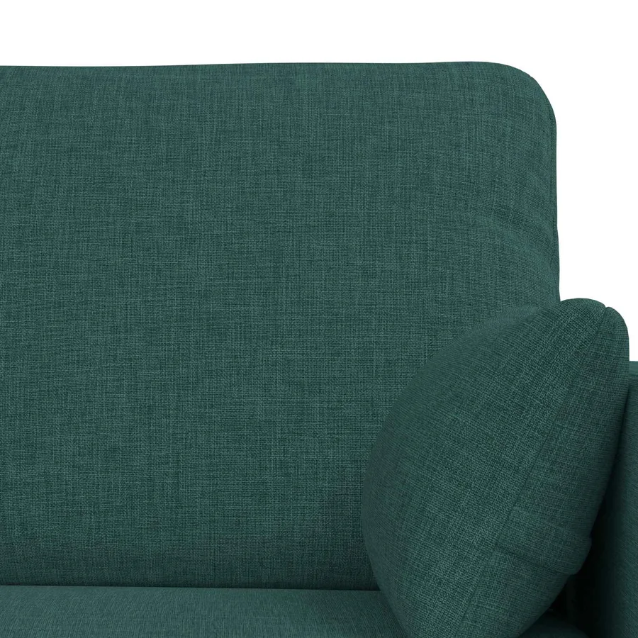 Ensemble de Canapés 2 pcs Vert foncé 198 x 78 x 80 cm tissu - 6