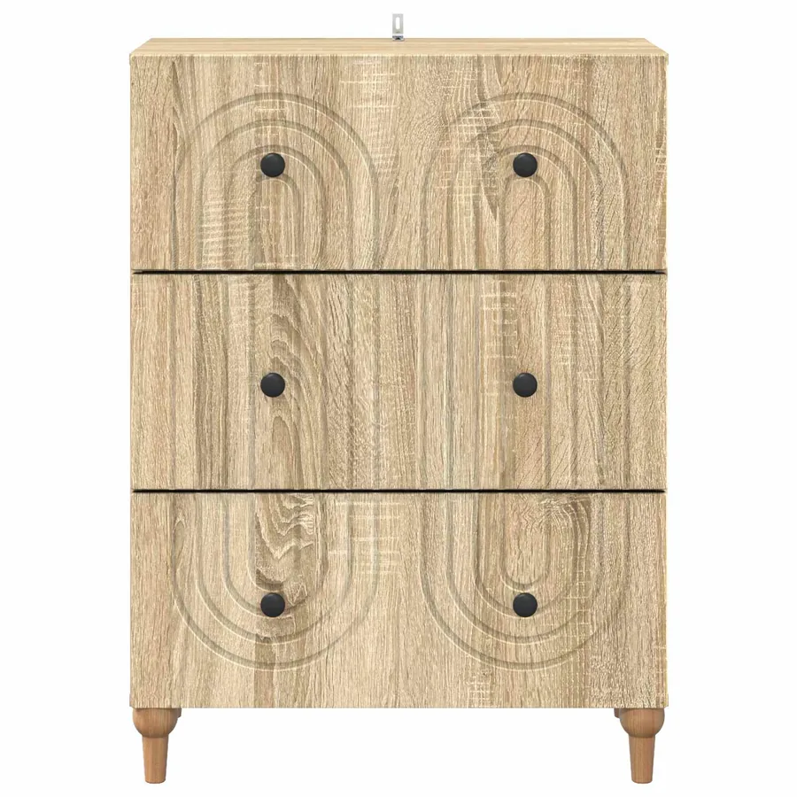 Armoire à tiroirs Chêne Sonoma 66 x 34,5 x 90 cm - 6