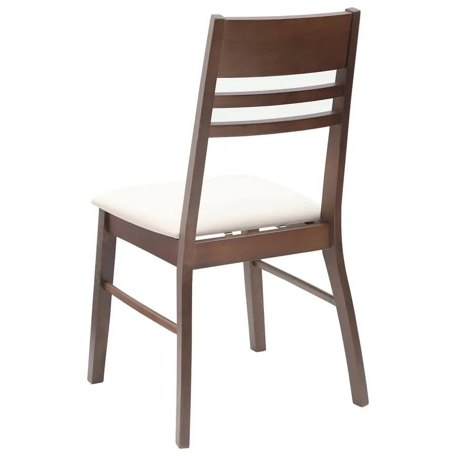 Chaises de salle à manger 2 pcs Marron Clair 43 x 54 x 89 cm - 7