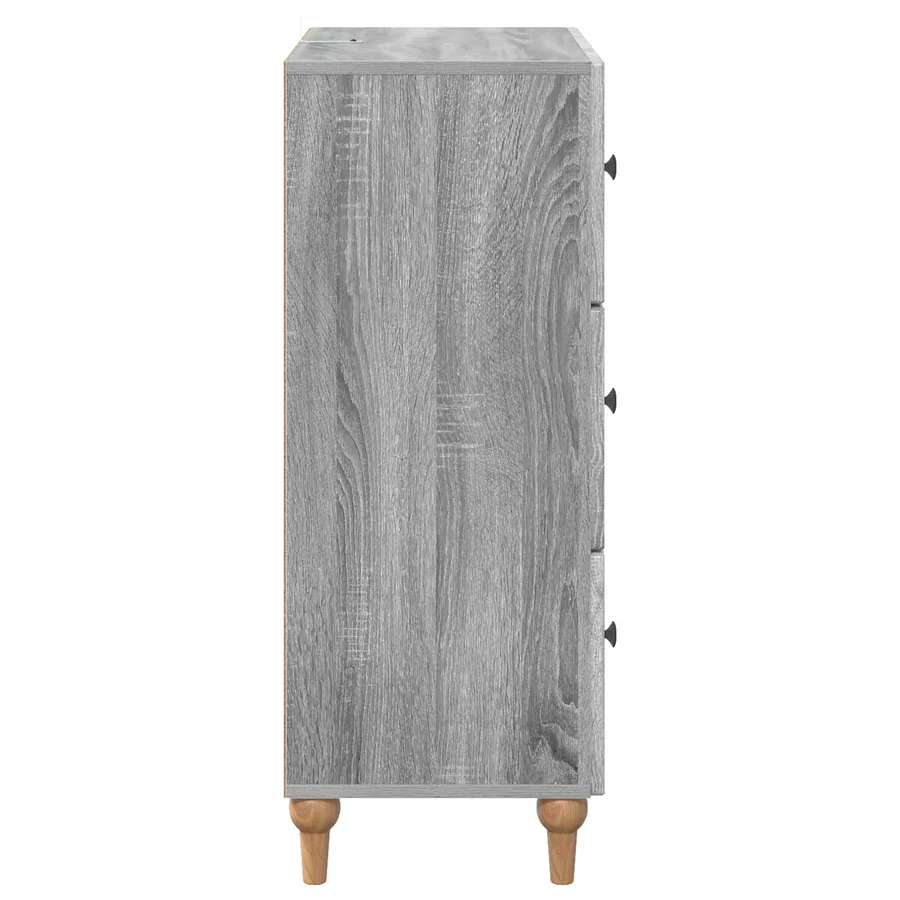Armoire à tiroirs Sonoma gris 66 x 34,5 x 90 cm - 7