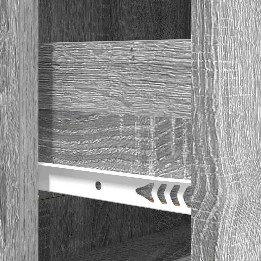 Armoire à tiroirs Sonoma gris 66 x 34,5 x 90 cm - 8