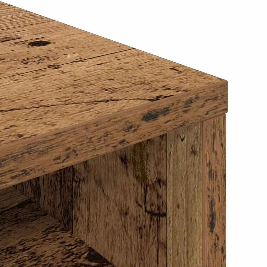 Basboard avec tiroir Bois ancien 102 x 32 x 48,5 cm - 9