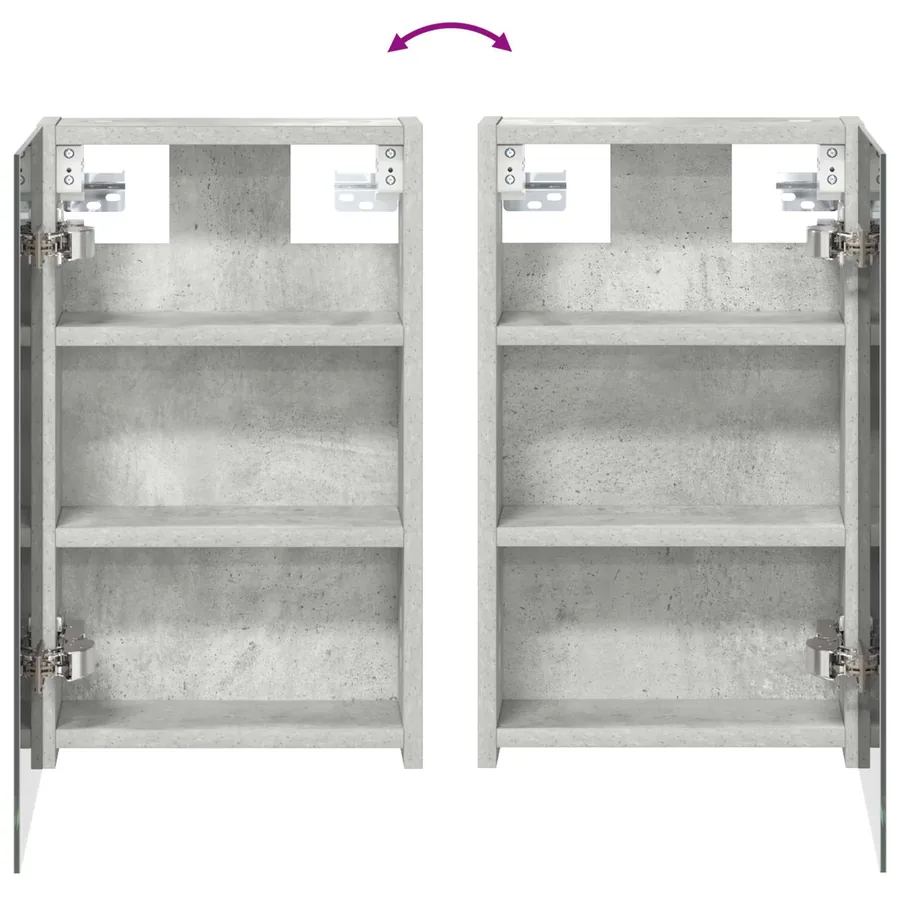 Ensemble de Meubles de Salle de Bain 3 pcs 80 x 10,5 x 50 cm - 11