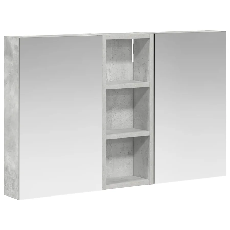 Ensemble de Meubles de Salle de Bain 3 pcs 80 x 10,5 x 50 cm - 2