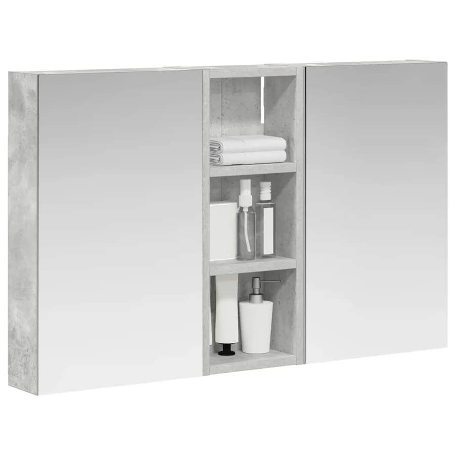 Ensemble de Meubles de Salle de Bain 3 pcs 80 x 10,5 x 50 cm - 3