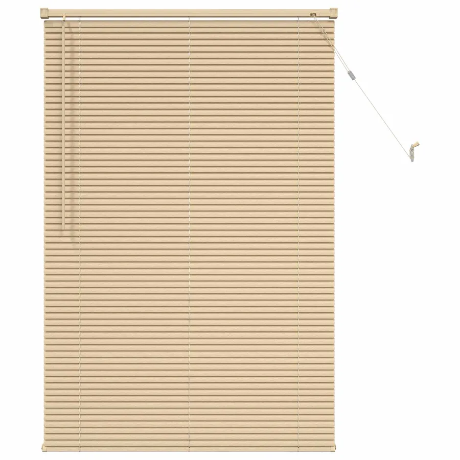 Store Vénitien Marron clair avec motif 150 x 80 cm 25 mm PVC - 2