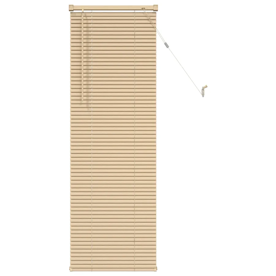 Store Vénitien Marron clair avec motif 150 x 60 cm 25 mm PVC - 2