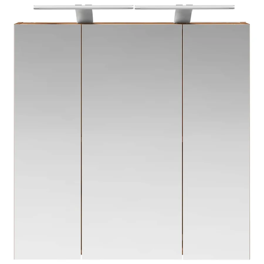 Armoire Miroir de Salle de Bain Bois ancien 70 x 14,5 x 70 cm - 6