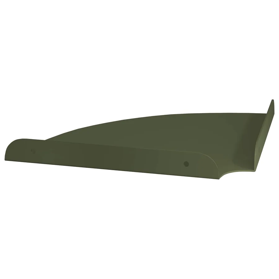 Étagère flottante avec étagère 4 pcs Vert olive 24 x 24 x 2 cm - 7
