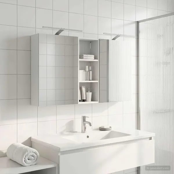 Ensemble de Meubles de Salle de Bain 3 pcs 130 x 14,5 x 70 cm