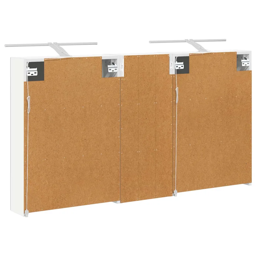 Ensemble de Meubles de Salle de Bain 3 pcs 130 x 14,5 x 70 cm - 9