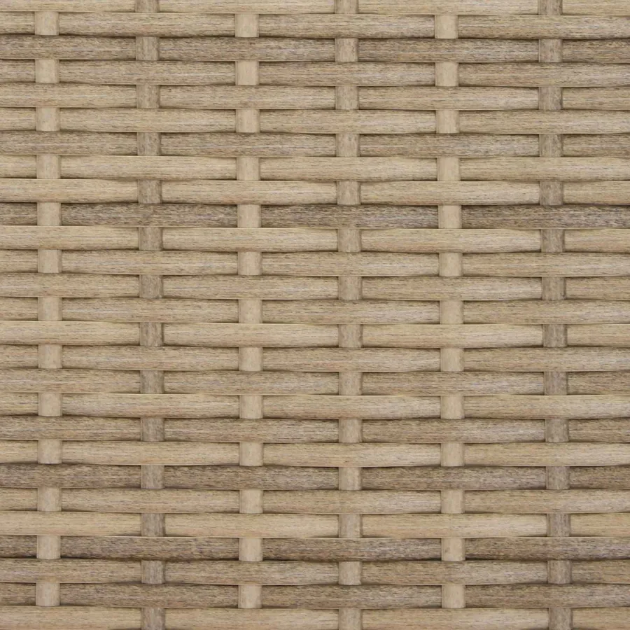 Ensembles de meubles 6 pcs Beige et crème Rotin PE - 12