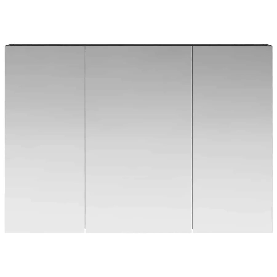 Armoire Miroir de Salle de Bain Chêne noir 100 x 14,5 x 70 cm - 5