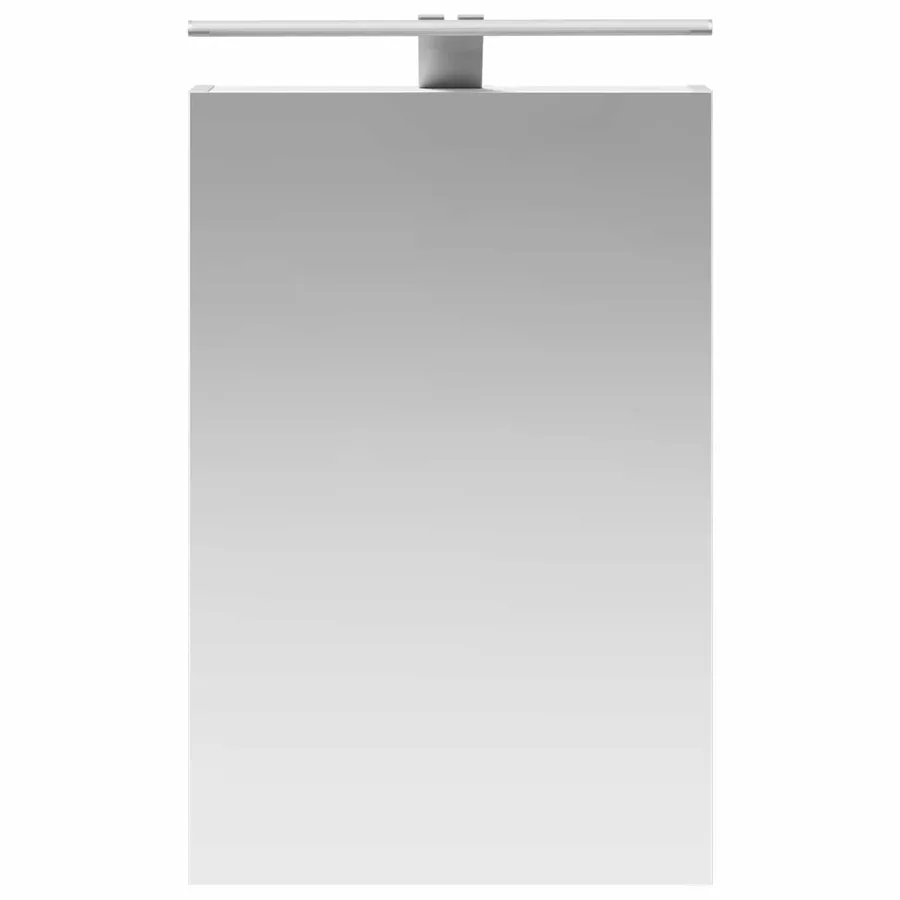 Armoire Miroir de Salle de Bain Blanc 40 x 10,5 x 60,5 cm - 6