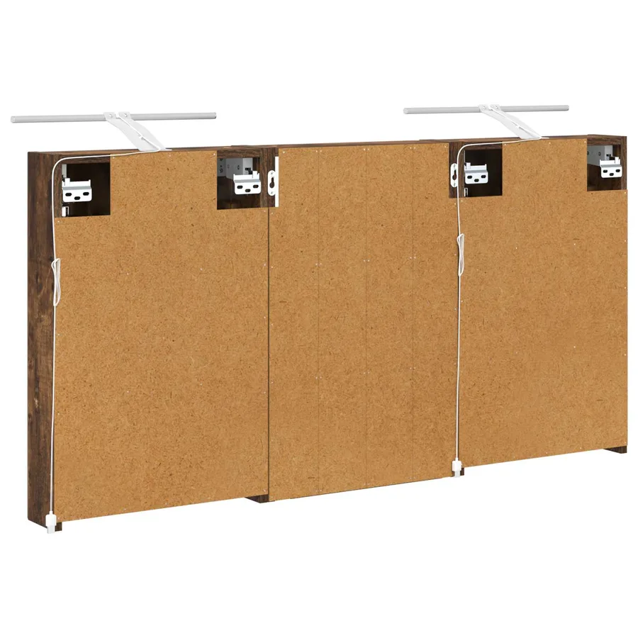 Ensemble de Meubles de Salle de Bain 3 pcs 120 x 10,5 x 60,5 cm - 9