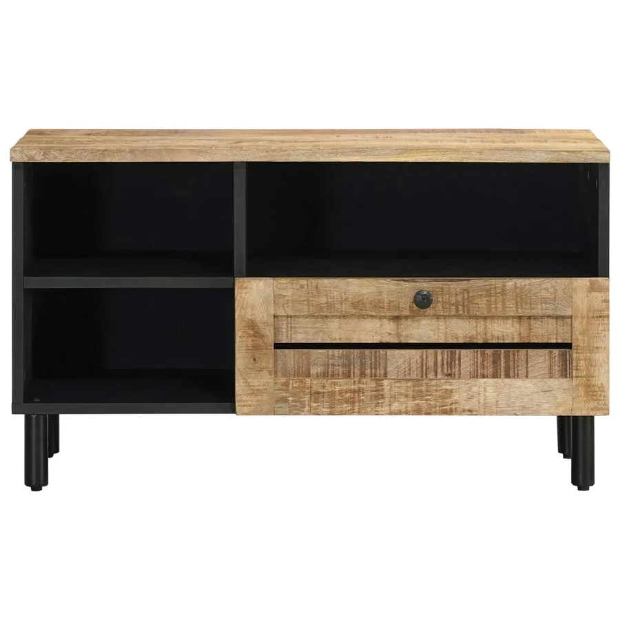 Armoires de rangement avec tiroir Marron 80 x 33,5 x 46 cm - 4
