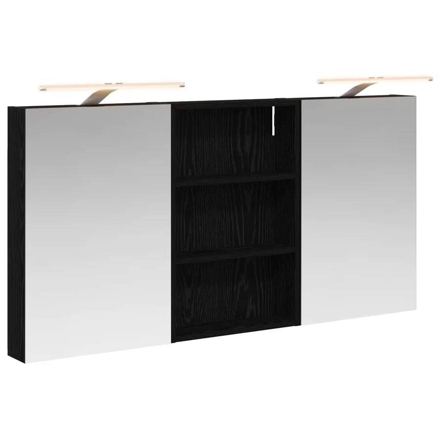Ensemble de Meubles de Salle de Bain 3 pcs 120 x 10,5 x 60,5 cm - 2
