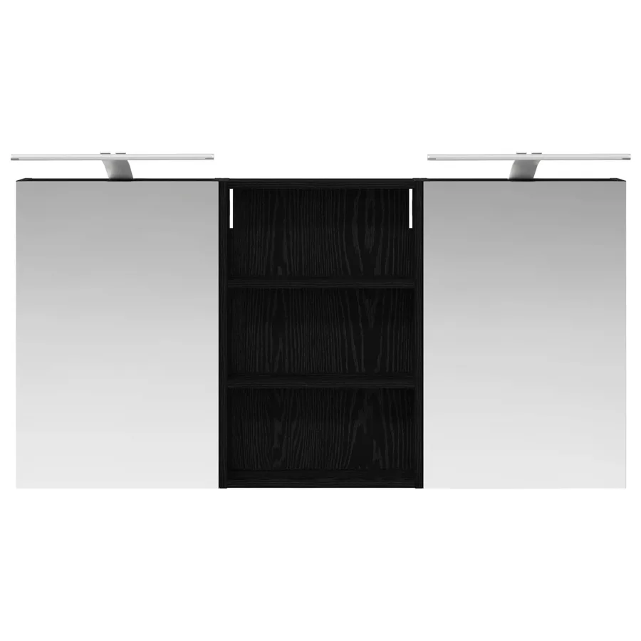 Ensemble de Meubles de Salle de Bain 3 pcs 120 x 10,5 x 60,5 cm - 6