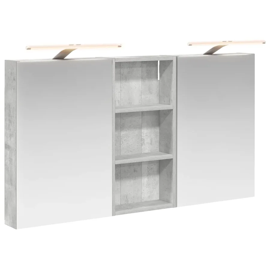 Ensemble de Meubles de Salle de Bain 3 pcs 110 x 10,5 x 60,5 cm - 2
