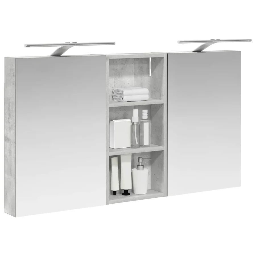 Ensemble de Meubles de Salle de Bain 3 pcs 110 x 10,5 x 60,5 cm - 3