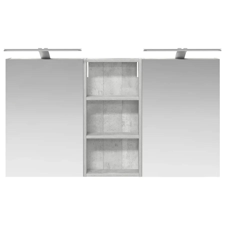 Ensemble de Meubles de Salle de Bain 3 pcs 110 x 10,5 x 60,5 cm - 6