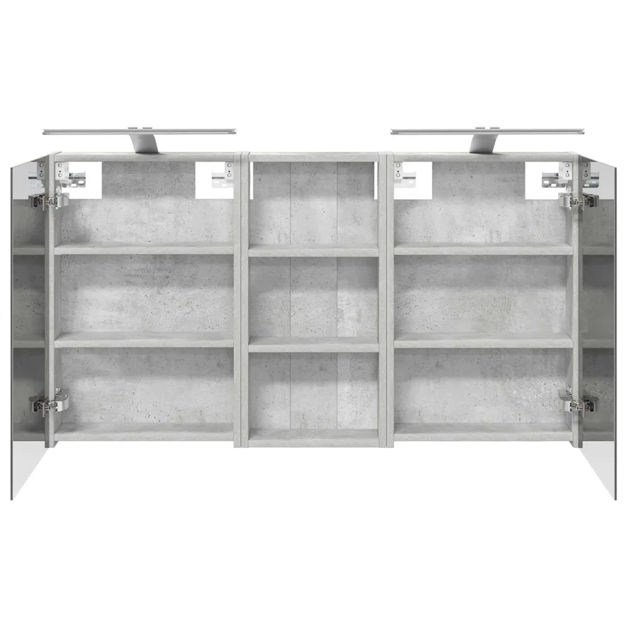 Ensemble de Meubles de Salle de Bain 3 pcs 110 x 10,5 x 60,5 cm - 7