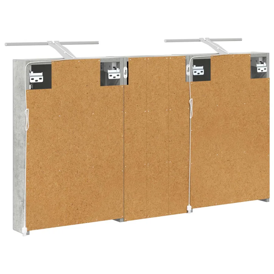 Ensemble de Meubles de Salle de Bain 3 pcs 110 x 10,5 x 60,5 cm - 9