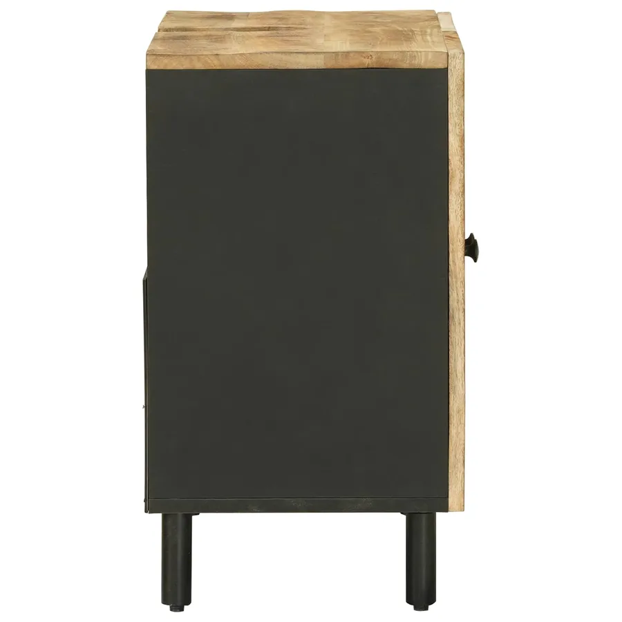 Armoire d'évier avec stockage Marron et Noir 62 x 33 x 58 cm - 5