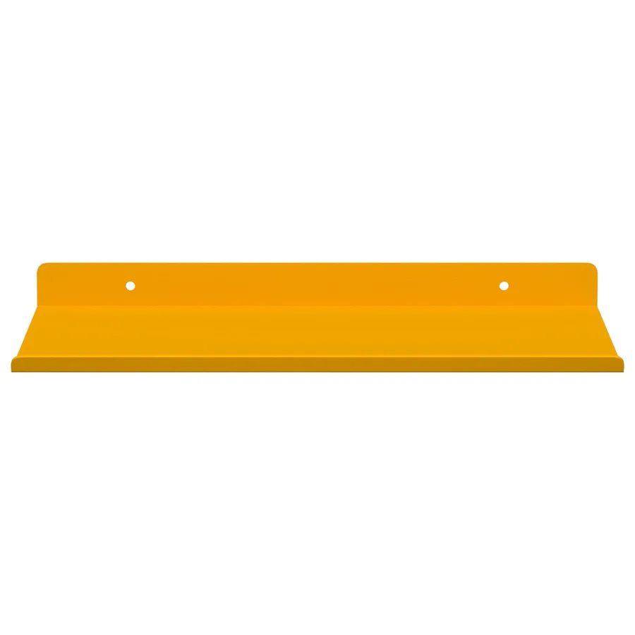 Étagère flottante 2 pcs Jaune moutarde 30 x 18 x 2,5 cm Acier - 5