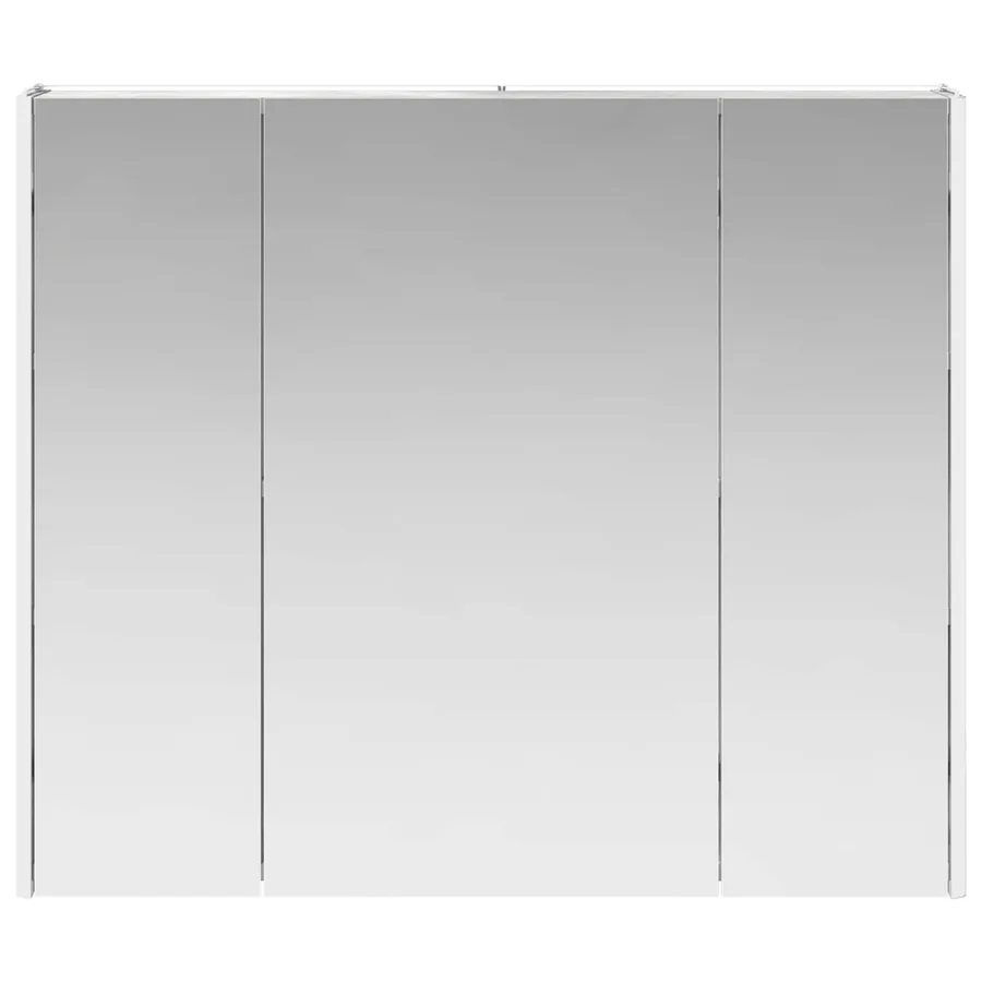 Armoire Miroir de Salle de Bain Gris béton 83,5 x 15,5 x 70 cm - 6