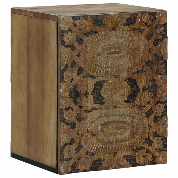 Cabinet de Salle de Bain Suspendu Marron 38 x 33,5 x 48 cm
